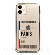 【iPhone12/12 Pro ケース】ソフトクリアケース (PARIS)