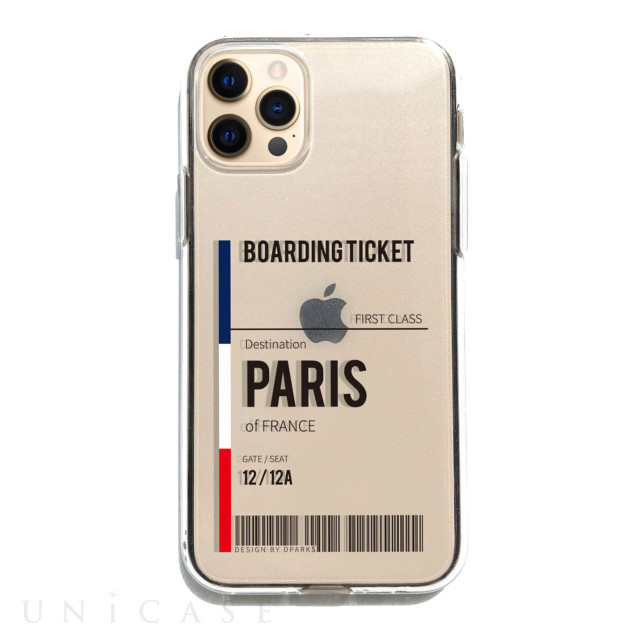 【iPhone12 Pro Max ケース】ソフトクリアケース (PARIS)