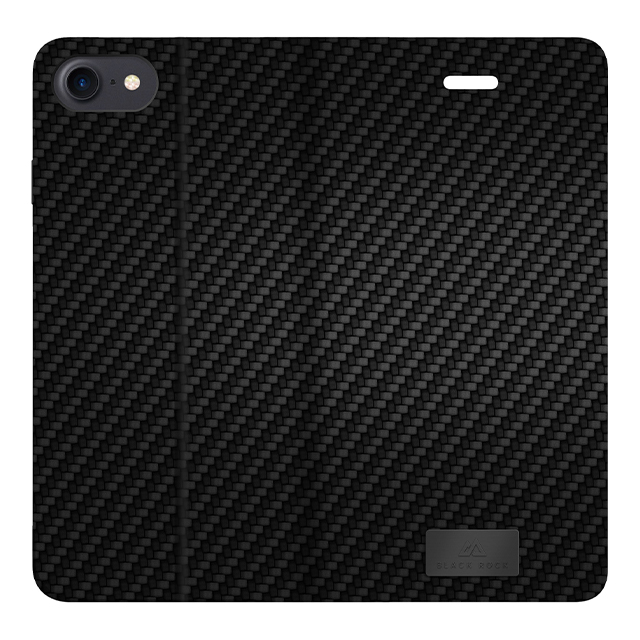 【iPhoneSE(第2世代)/8/7 ケース】Flex Carbon Booklet (Black)サブ画像