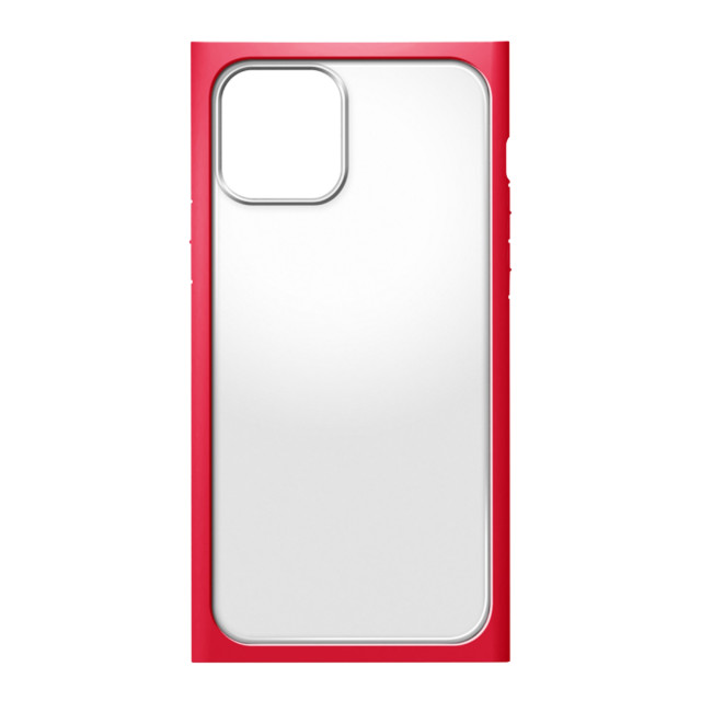 【iPhone12 mini ケース】ガラスタフケース スクエアタイプ (レッド)サブ画像