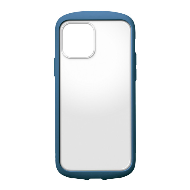 【iPhone12/12 Pro ケース】ガラスタフケース ラウンドタイプ (ネイビー)サブ画像