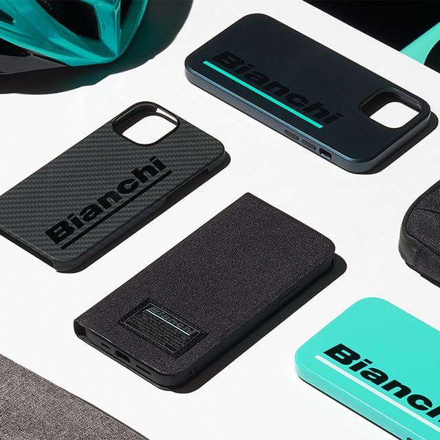 【iPhone12/12 Pro ケース】Bianchi Water Repellent Folio Case for iPhone12/12 Pro (gray)サブ画像