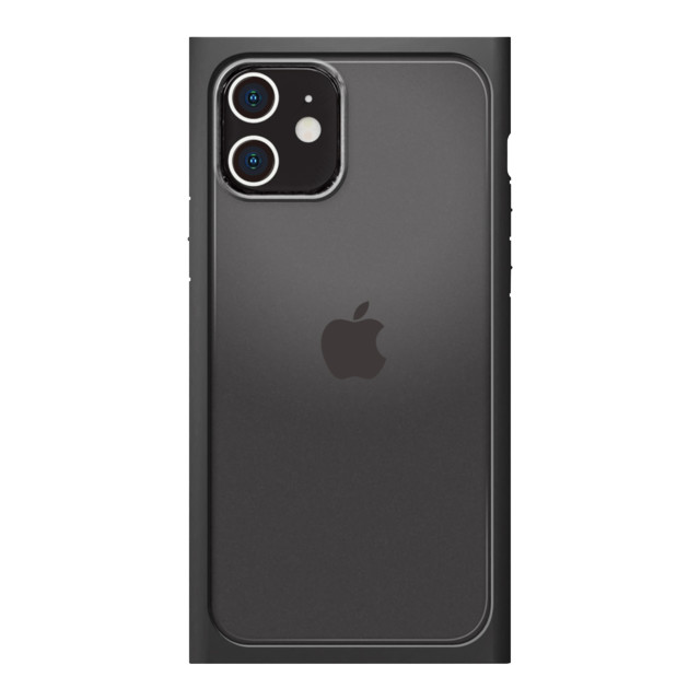 【iPhone12/12 Pro ケース】ガラスタフケース スクエアタイプ (ブラック)サブ画像