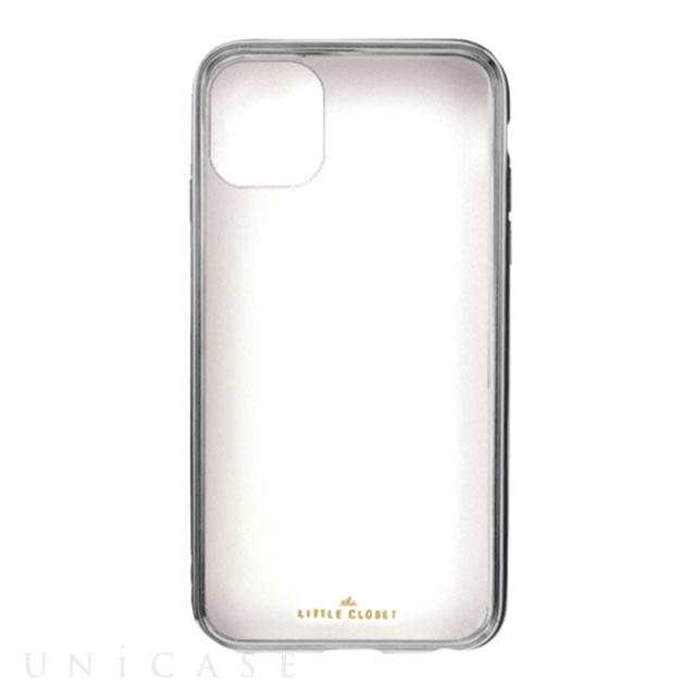 【iPhone11/XR ケース】LITTLE CLOSET iPhone case (METALLIC-SILVER)