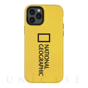 【iPhone12/12 Pro ケース】Sandy Case (Big Logo) Yellow