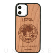 【iPhone12 mini ケース】Nature Wood Carving Case (Cherrywood)