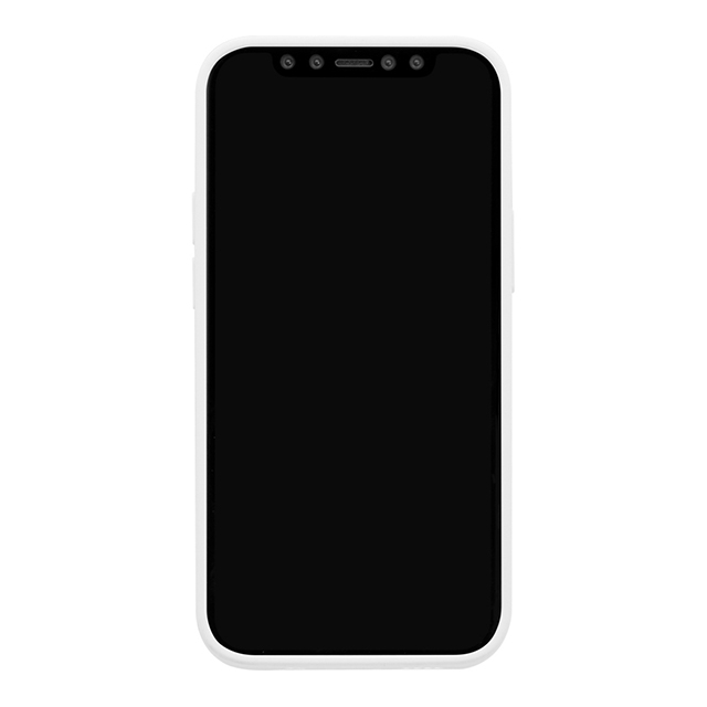 【iPhone12 mini ケース】背面型シリコンケース (ホワイト)サブ画像