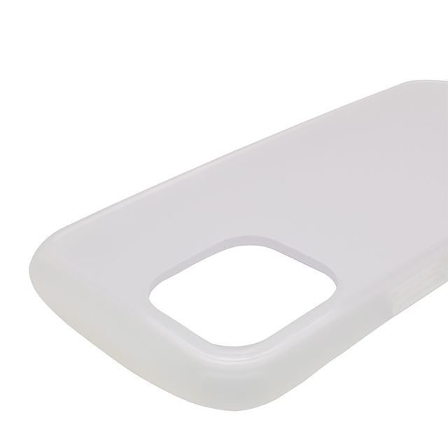 【iPhone12 Pro Max ケース】衝撃吸収ハイブリッドマットケース (ホワイト)サブ画像