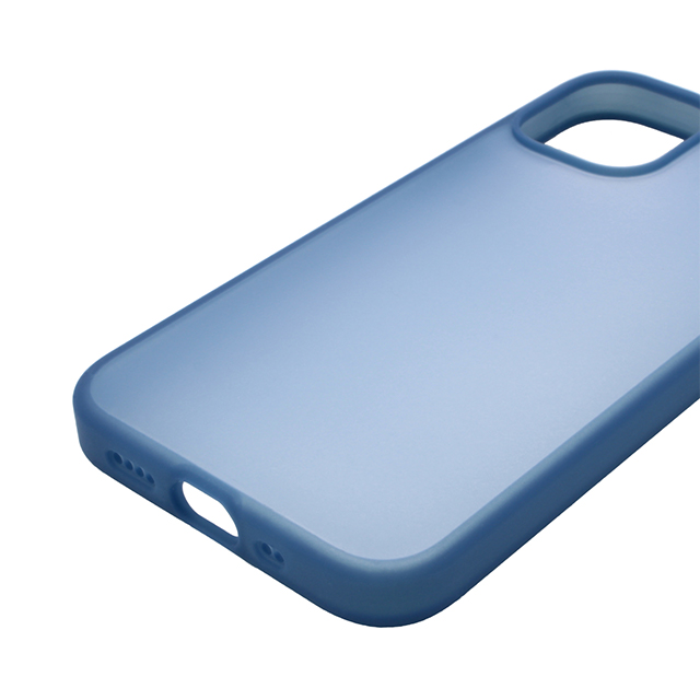 【iPhone12 mini ケース】Smoothly Silicone Case (ネイビー)サブ画像