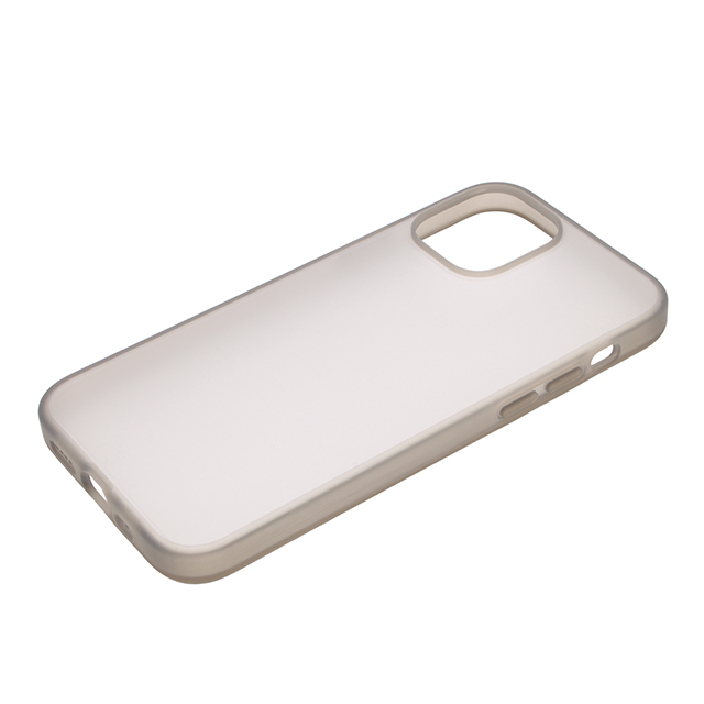 【iPhone12/12 Pro ケース】Smoothly Silicone Case (ブラック)サブ画像