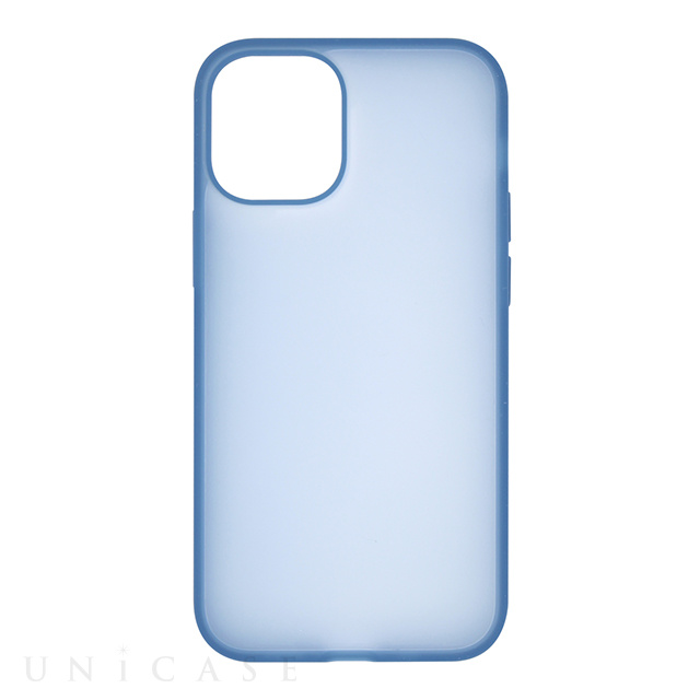 【iPhone12 mini ケース】Smoothly Silicone Case (ネイビー)