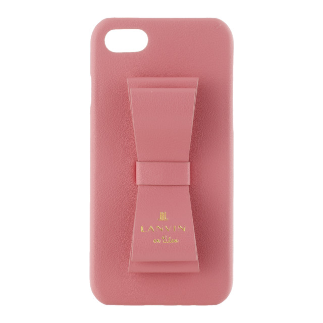 【iPhoneSE(第3/2世代)/8/7 ケース】SLIM WRAP CASE STAND ＆ RING RIBBON (Coral Pink)サブ画像