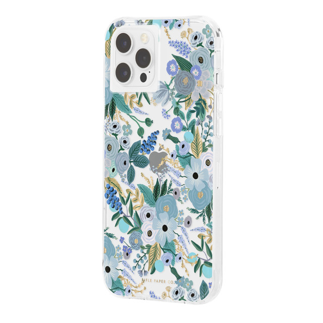 【iPhone12 Pro Max ケース】RIFLE PAPER CO. 抗菌・耐衝撃ケース (Garden Party Blue)サブ画像
