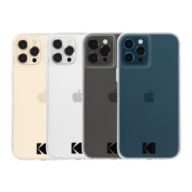 【iPhone12/12 Pro ケース】Kodak 耐衝撃ケース (Clear Case with Logo)サブ画像