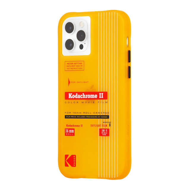 【iPhone12/12 Pro ケース】Kodak 耐衝撃ケース (Vintage Yellow)サブ画像