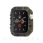 【Apple Watch ケース 44/42mm】抗菌バンパー Protector Bumper (Camo Green) for Apple Watch SE(第2/1世代)/Series6/5/4/3/2/1