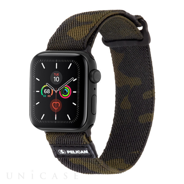 【Apple Watch バンド 41/40/38mm】ウォッチバンド Protector Band (Camo Green) for Apple Watch SE(第2/1世代)/Series9/8/7/6/5/4/3/2/1