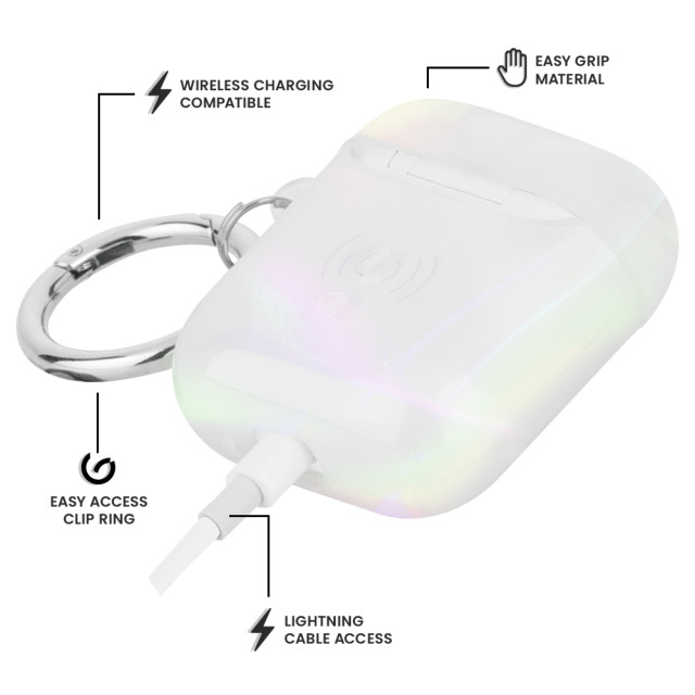 【AirPods(第2/1世代) ケース】抗菌 Soap Bubble (Iridescent)goods_nameサブ画像