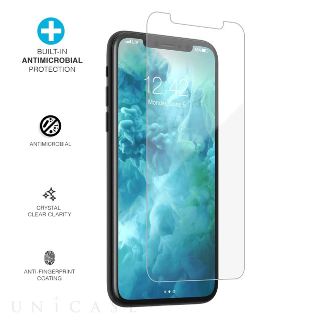 【iPhone11/XR フィルム】抗菌・強化ガラスフィルム CleanScreenz Antimicrobial Glass Screen Protector