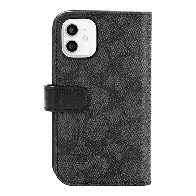 【iPhone12 mini ケース】Folio Case (Signature C Black)サブ画像