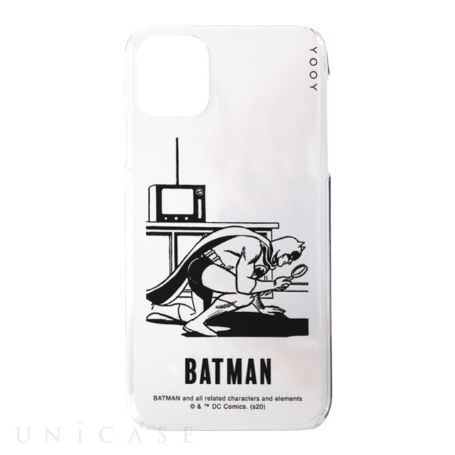 【iPhone11/XR ケース】BATMAN COLORLESS iPhoneCASE (A)