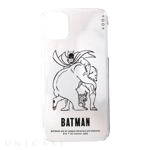 【iPhone11/XR ケース】BATMAN COLORLESS iPhoneCASE (B)