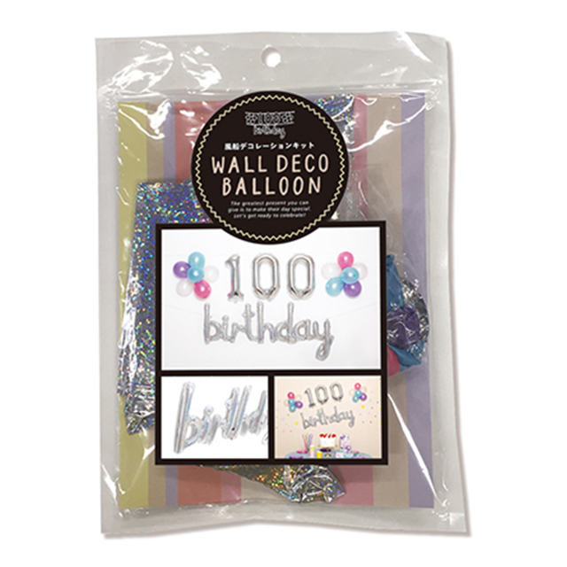 WALL DECO BALLOON for 100 BD (hologram)goods_nameサブ画像