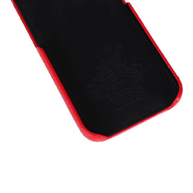 【iPhone12 mini ケース】“シュリンク” PU Leather Back Case (レッド)サブ画像