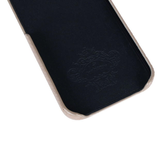 【iPhone12 mini ケース】“シュリンク” PU Leather Back Case (グレー)サブ画像