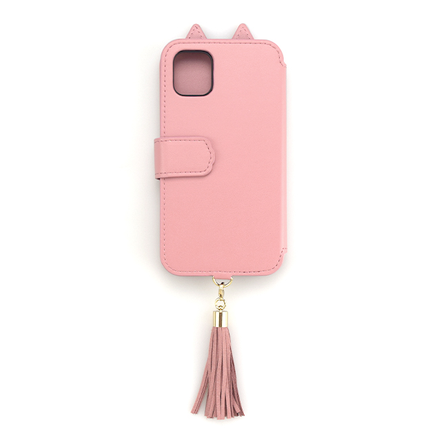 【アウトレット】【iPhone11 Pro ケース】Tassel Tail Cat Flip Case for iPhone11 Pro (pink)goods_nameサブ画像