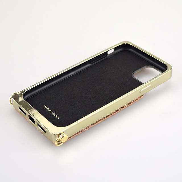 【アウトレット】【iPhone11/XR ケース】Cross Body Case Glitter Series for iPhone11 (charcoal silver)サブ画像