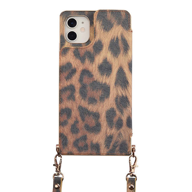 【アウトレット】【iPhone11/XR ケース】Cross Body Case Animal Series for iPhone11（leopard）goods_nameサブ画像