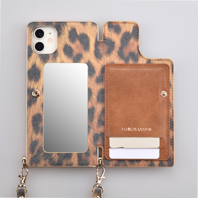 【アウトレット】【iPhone11/XR ケース】Cross Body Case Animal Series for iPhone11（leopard）サブ画像