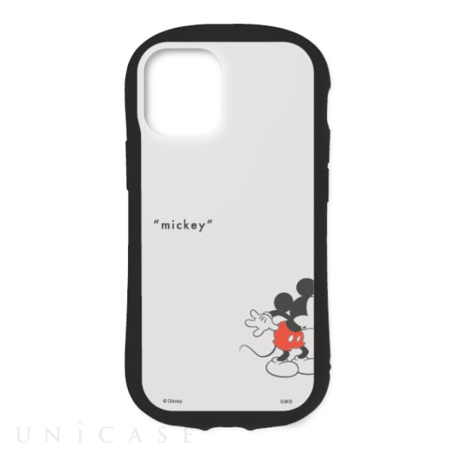【iPhone12 mini ケース】ディズニーキャラクター ハイブリッドクリアケース (ミッキーマウス)