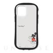 【iPhone12/12 Pro ケース】ディズニーキャラクター ハイブリッドクリアケース (ミッキーマウス)