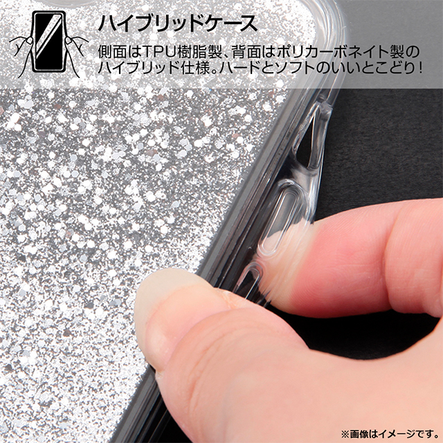 【iPhone12 mini ケース】ムーミン/ラメ グリッターケース (リトルミイ)goods_nameサブ画像