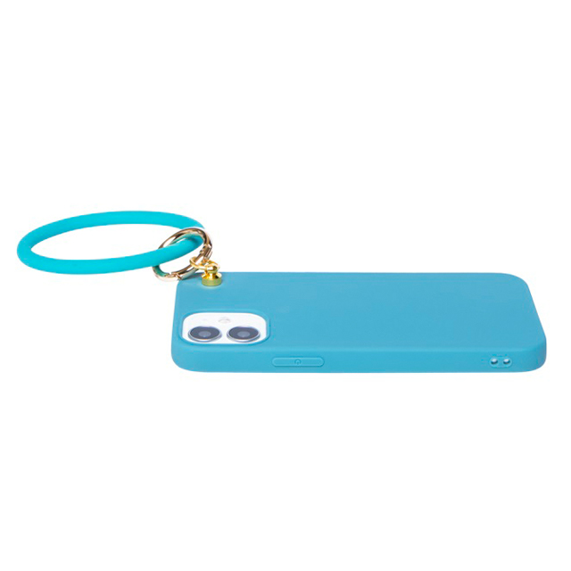 【iPhone12 mini ケース】リング付き背面ケース RING CASE (BLUE)サブ画像