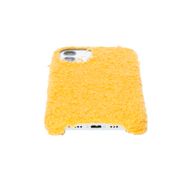 【iPhone12/12 Pro ケース】もこもこ背面ケース MOCOMOCO (YELLOW)goods_nameサブ画像