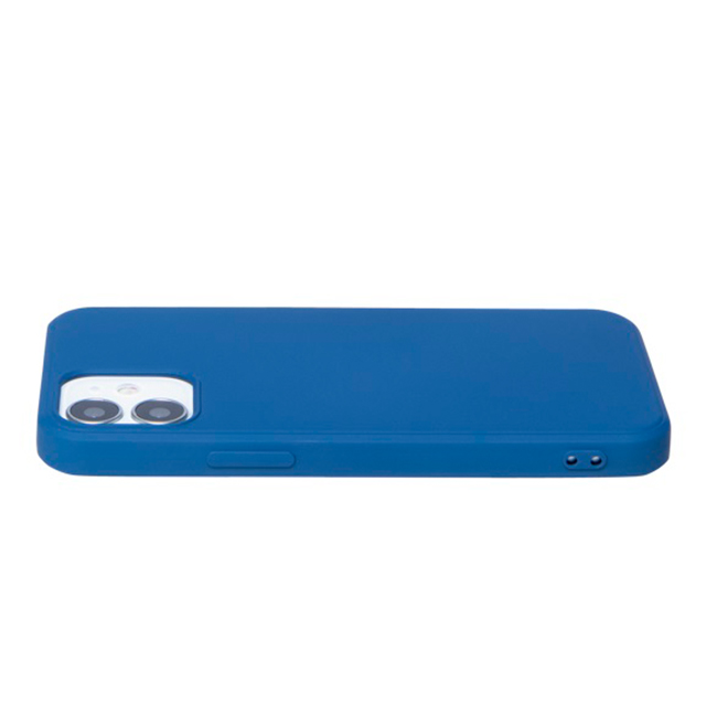 【iPhone12 mini ケース】シリコンケース SILICONE (BLUE)サブ画像