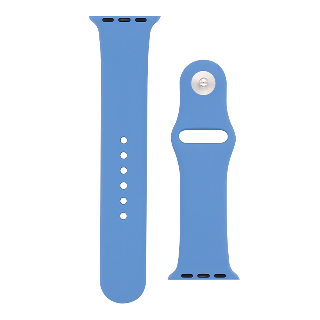 【Apple Watch バンド 49/45/44/42mm】シリコンバンド (ダスティブルー) for Apple Watch Ultra2/1/SE(第2/1世代)/Series9/8/7/6/5/4/3/2/1サブ画像