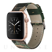 【Apple Watch バンド 49/45/44/42mm】ミリタリーバンド (カーキ) for Apple Watch Ultra2/1/SE(第2/1世代)/Series9/8/7/6/5/4/3/2/1