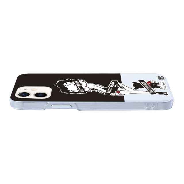 【iPhone12/12 Pro ケース】Betty Boop クリアケース (Black and white)サブ画像