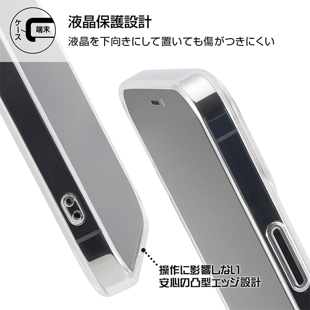 【iPhone12 Pro Max ケース】Perfect Fit ハイブリッドガラスケース (クリア)サブ画像
