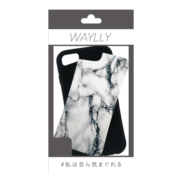 【iPhoneSE(第2世代)/8/7/6s/6 ケース】WAYLLY-MKセットドレッサー (大理石 ホワイト)goods_nameサブ画像