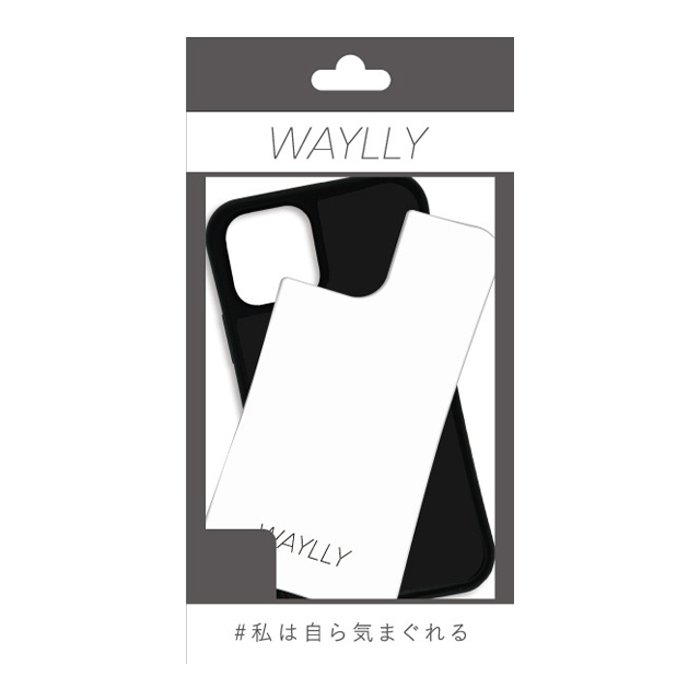 【iPhone12/12 Pro ケース】WAYLLY-MKセットドレッサー (スモールロゴ ホワイト)サブ画像