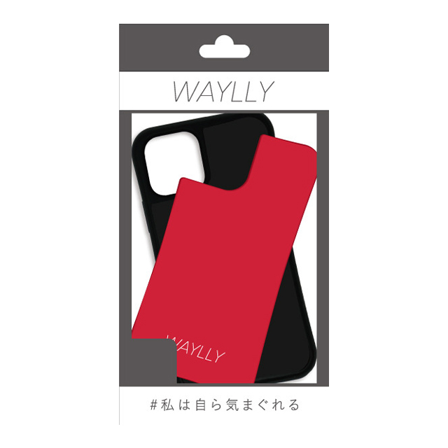 【iPhone12/12 Pro ケース】WAYLLY-MKセットドレッサー (スモールロゴ レッド)サブ画像