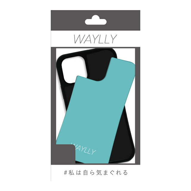 【iPhone12/12 Pro ケース】WAYLLY-MKセットドレッサー (スモールロゴ ミントブルー)サブ画像
