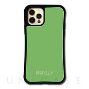 【iPhone12/12 Pro ケース】WAYLLY-MKセットドレッサー (スモールロゴ グリーン)