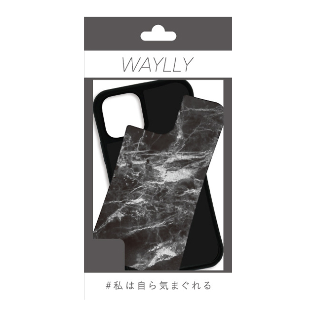 【iPhone12/12 Pro ケース】WAYLLY-MKセットドレッサー (大理石 ブラック)サブ画像