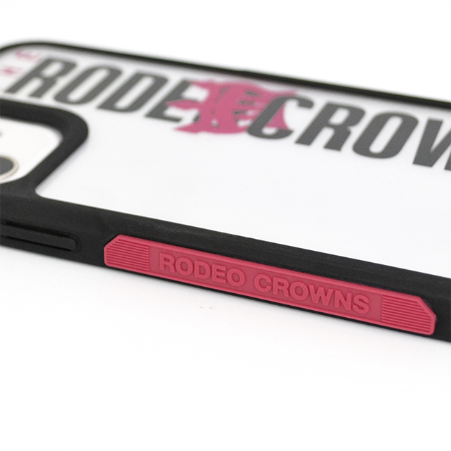 【iPhone12/12 Pro ケース】RODEO CROWNS サイドオーナメントケース (THEロゴ)サブ画像